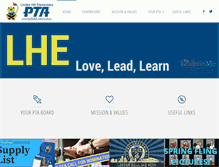 Tablet Screenshot of lindenhillpta.org